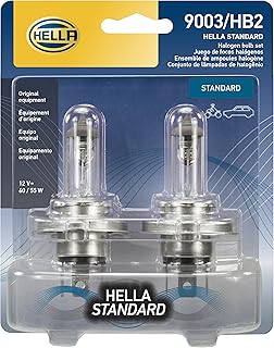 HELLA 9003TB Halogen Bulbs, 12V, 60/55W