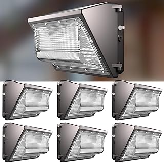 Lightdot 150W LED Wall Pack Lights, 100-277V, Dusk to Dawn, 22500Lm, 5000K, IP65