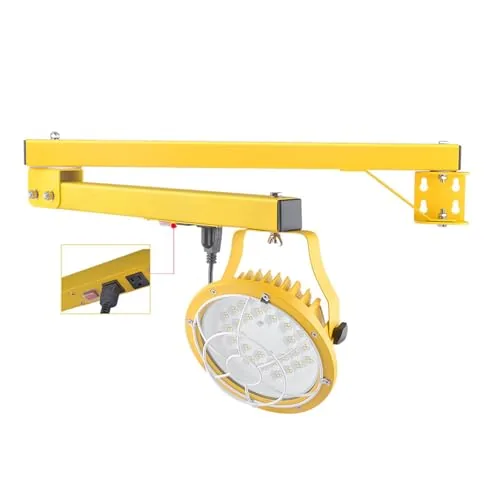 KLC GRP 50W LED Dock Light 43-inch Folding Arm