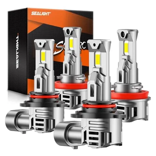 SEALIGHT S1 Pro 9005/H11 LED Combo 4-Pack