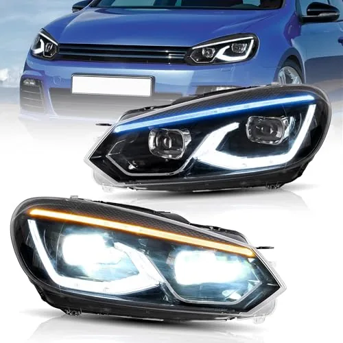 VLAND Golf 6 MK6 Full LED Headlight Assembly