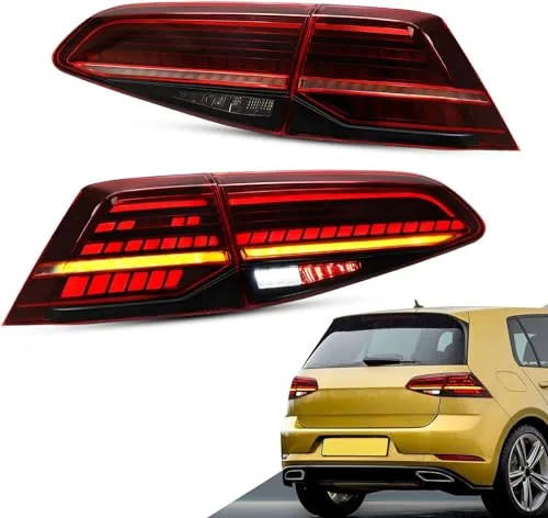 VLAND Golf MK7/MK7.5 LED Tail Lights Sequential Amber