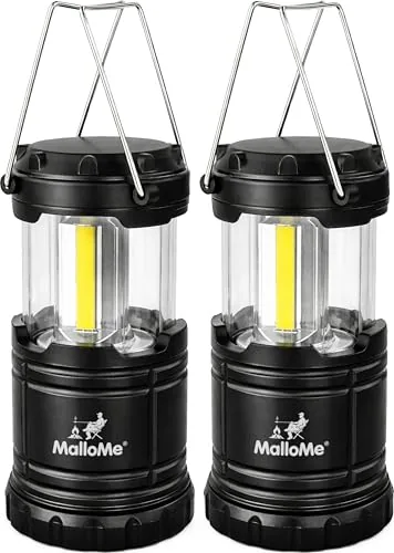 MalloMe COB LED Lantern 300-Lumen Collapsible