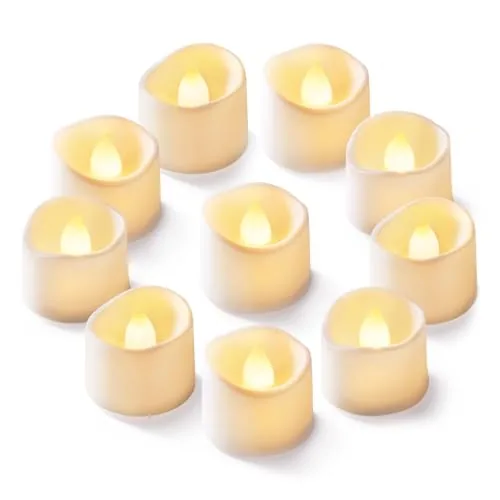 Homemory 24-Pack Flameless LED Tea Lights 200hr Battery