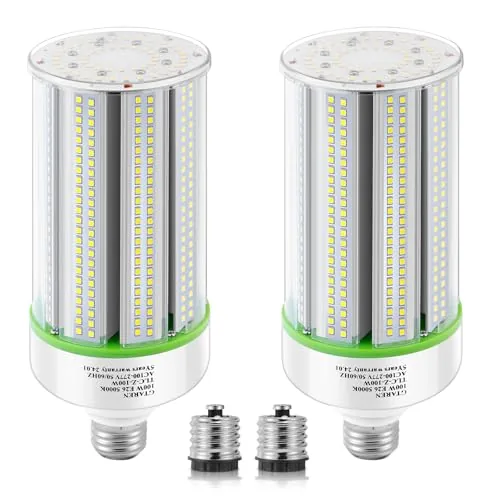 GTAREN 100W LED Corn Bulb 2-Pack 14000lm E26/E39