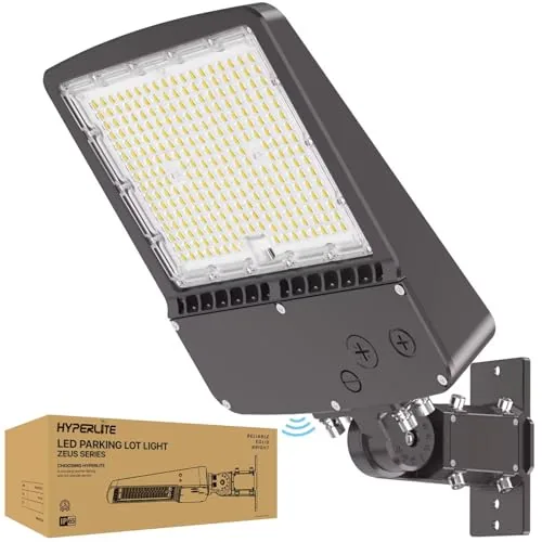 HYPERLITE 200W LED Parking Lot Light with Photocell