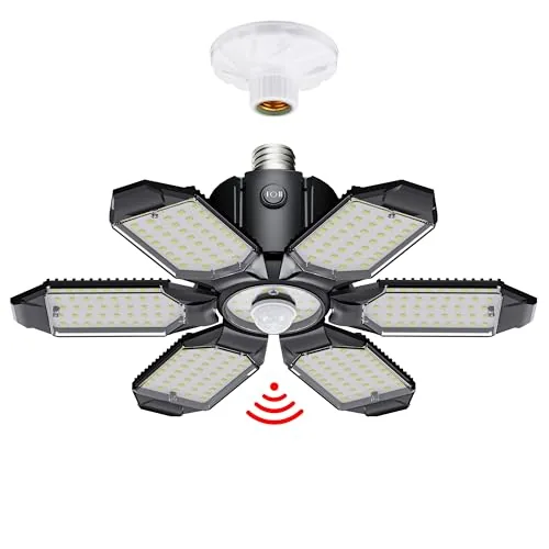 Craftersmark 200W Motion Sensor Garage Light 20000LM