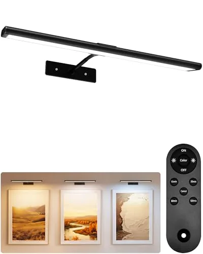 EZVALO 16-inch Wireless Picture Light with 4800mAh Battery