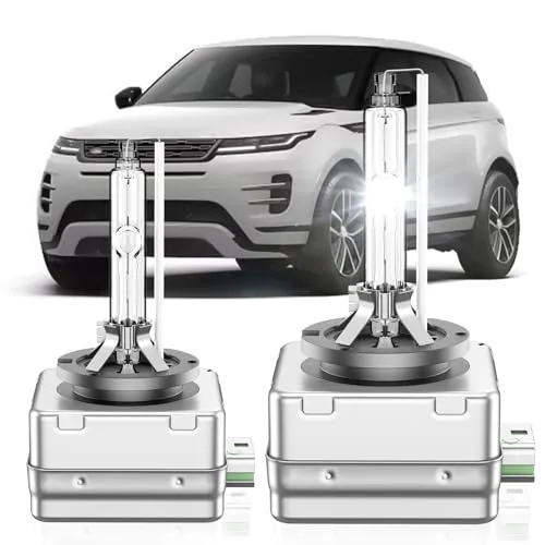 SENROBO D3S HID Xenon Bulbs for Land Rover 350% Brighter