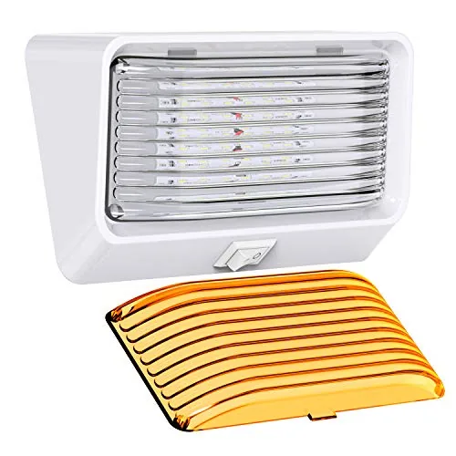 Leisure LED RV Porch Light 300LM Dual Lens 12V