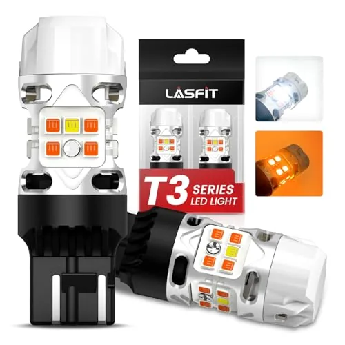 LASFIT T3 7443 Switchback LED Bulb CANBUS Error Free