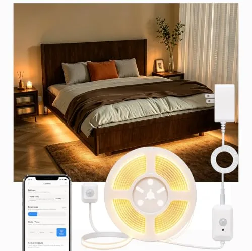 Ameistor Dual Motion Sensor COB LED Strip 19.6ft